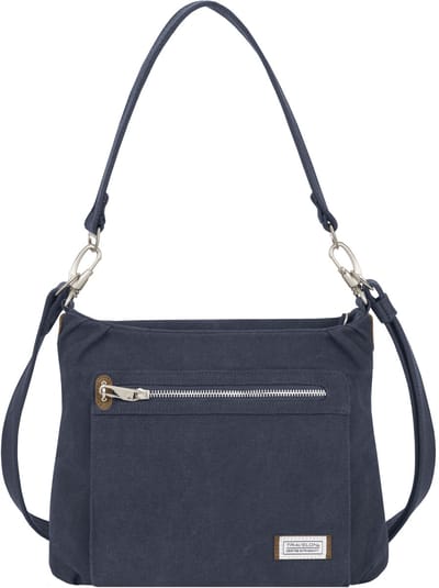 Travelon Heritage Anti-diefstal Hobo Bag – Crossbody/Hobo Tas met RFID & Slashbestendige band – Indigo