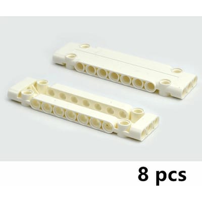 MOC Onderdelen Baksteen Werkt Met Alle Technische Onderdelen 64782 15458 Platte Plaat 1x5x11 1X3X11 Mechanische Bouwstenen Auto