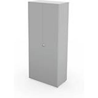 Schäfer Shop Genius Vleugeldeurkast TETRIS WALL, 5 ordnerhoogten, deuraanslag rechts, B 800 x D 440 x H 1880 mm, lichtgrijs