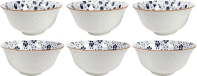 Cookinglife Soepkommen / Kommen Fleuris ø 16 cm - 6 stuks