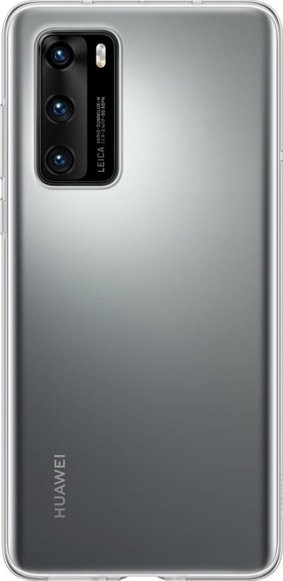 Huawei TPU Case voor de Huawei P40 - Transparant