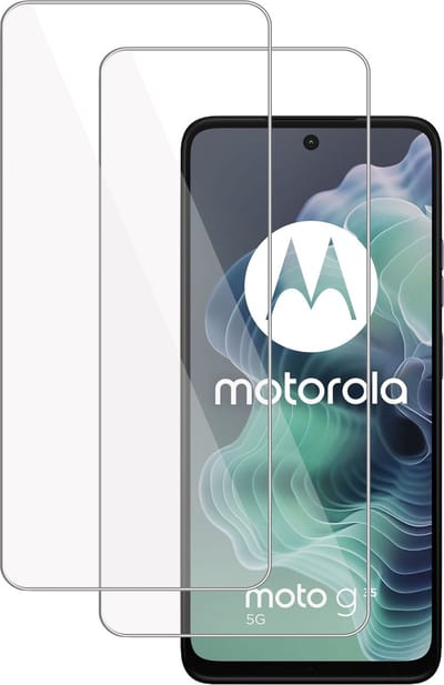 2x Screenprotector geschikt voor Motorola Moto G35 Screenprotector – Gehard Glas - Proteqt+