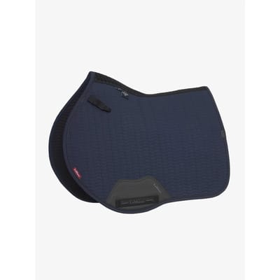 LeMieux Zadeldek Finesse Square Navy - Jump (L) | Zadeldekje paard
