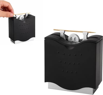 Automatische Tandenstoker Dispenser - Hygiënische en Compacte Tandenstoker Houder voor Thuis, Kantoor en Restaurant Decoratie
