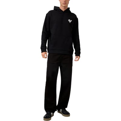 s.Oliver -qs Sweatshirts Black Maat: S | Hoodies Outlet | Heren | Zwart
