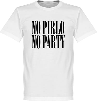 No Pirlo No Party T-Shirt - KIDS - 92/98
