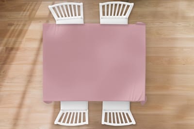 Tafelkleed - Tafellaken - 170x130 cm - Roze - Kleuren - Interieur - Effen - Kleur - Binnen en Buiten