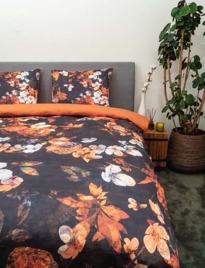 Kayori - Senji - Dbo - Katoensatijn - 140/200-220 - Oranje