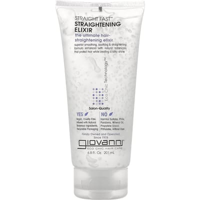 Giovanni Cosmetics - Straight Fast Straightening Elixir - 200 ml