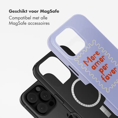 Selencia Vivid Backcover met MagSafe voor de Apple iPhone 16 Pro Max - More Amor