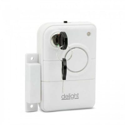 Delight Raam & Deur Alarm Werkt op Batterijen - Inclusief ON/OFF Sleutels