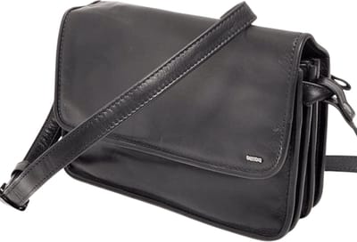 Berba | Soft | Crossbodytas | Schoudertas | Donkerblauw | Leer