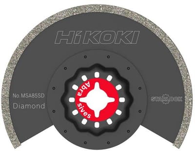 HiKOKI MSA85SD - Diamantzaagblad - 85mm - Starlock Bevestiging - Segmentzaagblad