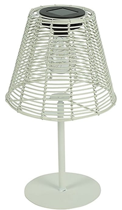 Solar Tafellamp Hira - Wit - 33 cm