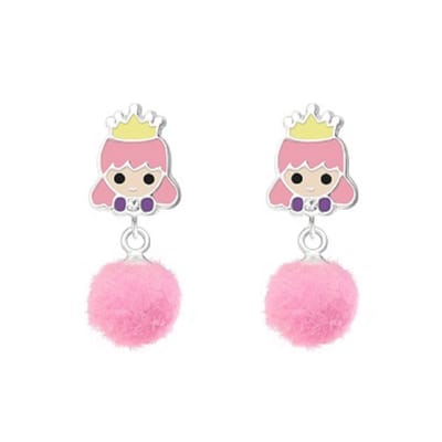 Oorknopjes-princes pompom