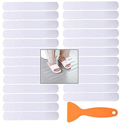 24 Stuks Antislip Strip Stickers voor Badkuip en Douche - Veiligheids Grip Stickers
