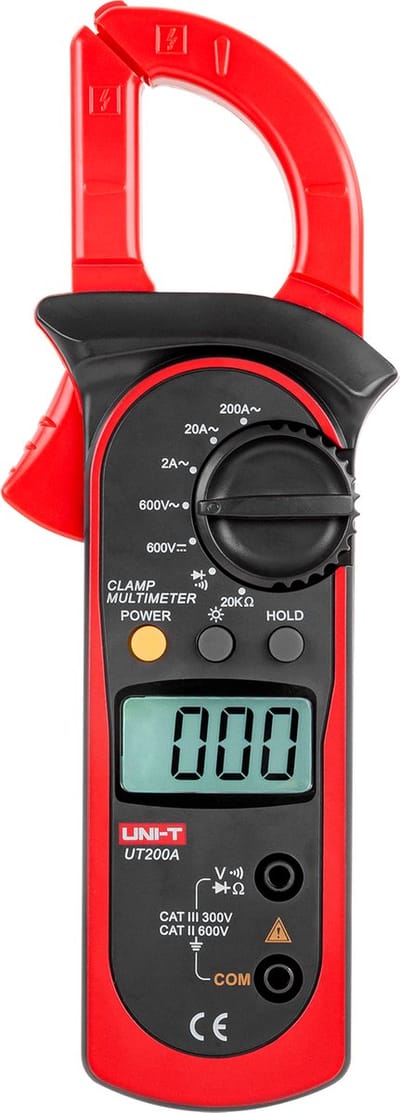 UNI-T UT200A - Multimeter - Digitale LCD - Ergonomisch
