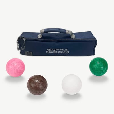 Croquet Ballen - 340 gram - Kunststof