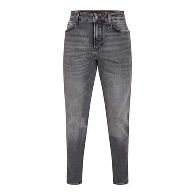 Boss Heren Denim 5 Pockets Slim Jeans (Medium Grijs)