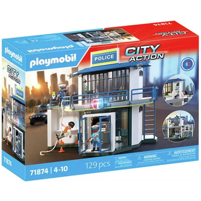 Playmobil City Action - City Action Police Station with Investigation Room - 71875
