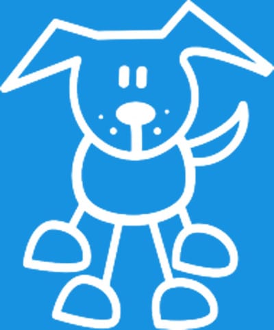 Autosticker, hond