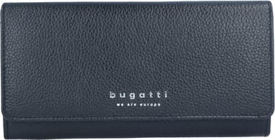 Bugatti Portemonnee ''Linda" Zwart echt leder (1-delig)
