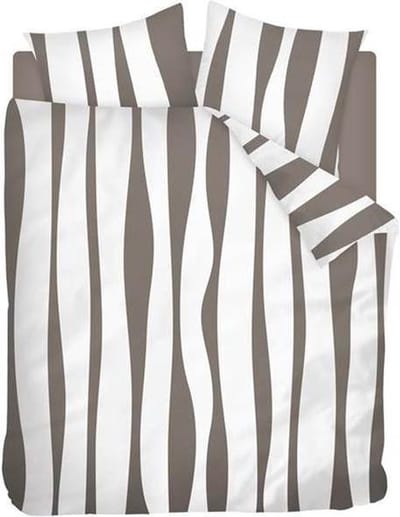 Snoozing Flora - Flanel - Dekbedovertrek - Eenpersoons - 140x200/220 cm - Multi kleur