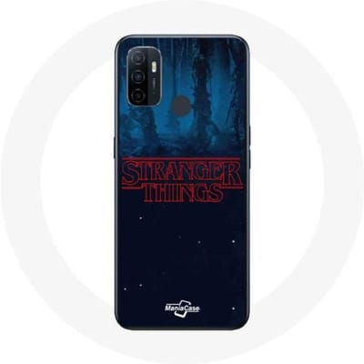 Oppo A53 hoesje Stranger Things seizoen 2 logo