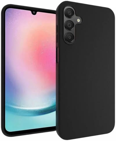 Dun TPU Hoesje Zwart Geschikt voor Samsung Galaxy A15 5G | Back Cover Matte Zwart | Flexibel | Lichtgewicht | Ultra Dun