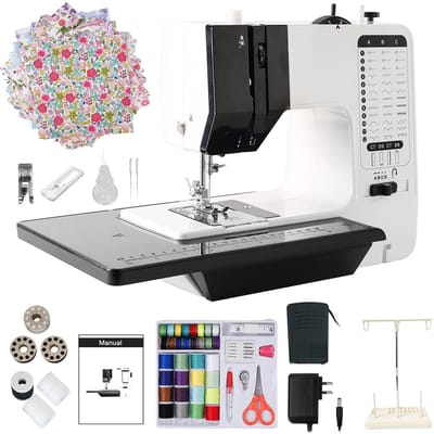 Allero Naaimachine - Naaimachines - Kinderen en Beginners - Naaimachine Naalden - 42 Stuks - 25x Patchwork - 7,2W - Mini