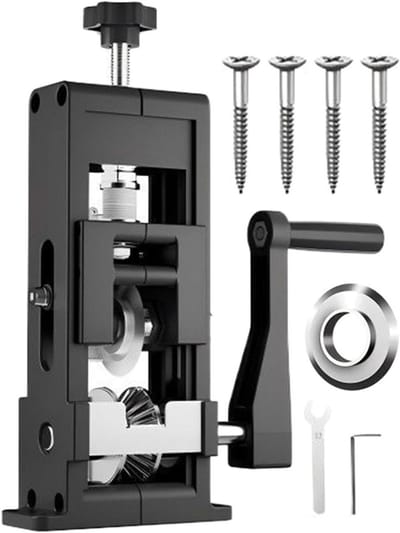 Handmatige draadstripper - Koperdraad tang - Elektriciteit Klussen - Verwisselbare messen - 1-25 mm stripdiameter - Zwart