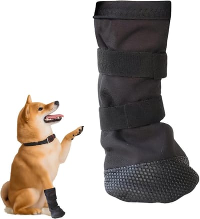 Beschermende hondenkousen voor pootbescherming - Ademend, comfortabel en geschikt voor kleine, middelgrote en grote honden