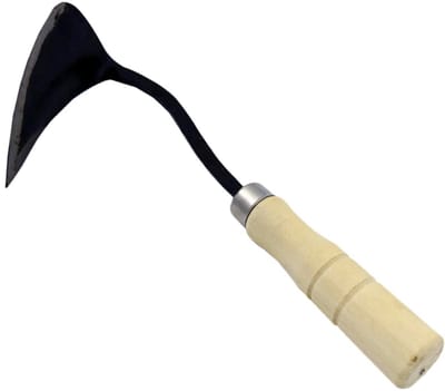 Dailygoods - Yardwe driehoekige punthak tuingereedschap tuin gereedschap remover voor gras gereedschap hark verwijderen hand tuin driehoek schoffel landschapsarchitectuur driehoek schoffel smeden