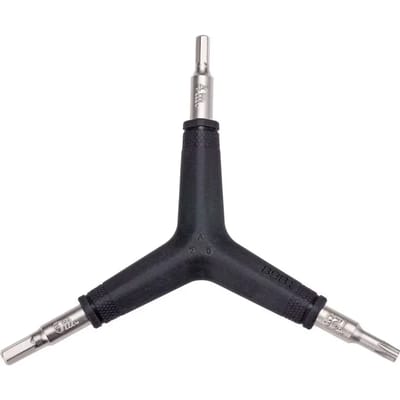 BBB Cycling Torx- En Inbussleutelset Fiets ComboStar - Fietsgereedschap Werkplaats Gereedschap - T25/4mm/5mm - Zwart - BTL-28C
