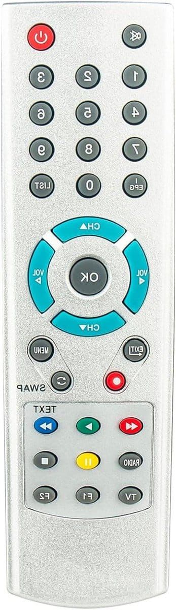 Universele Afstandsbediening - Vervangende Afstandsbediening - TV Bediening - Directe Werking - 16 x 4 x 1 cm - Zwart