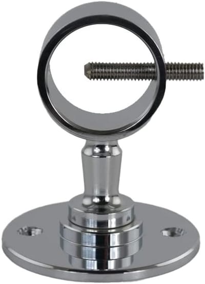 Touw Handrail Beugel - Bevestiging Touw - Trapleuning Beveiligen - Verchroomd Metaal - 30 mm Touw
