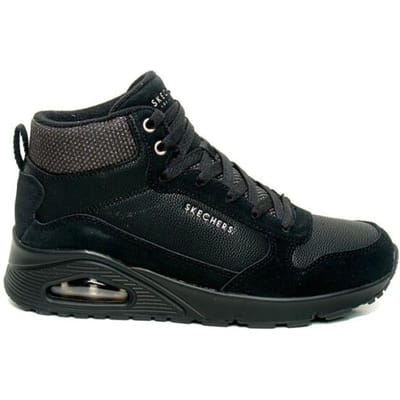 Skechers Skechers Uno Stacre Shine Veterboots zwart
