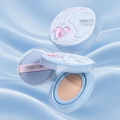 VEECCI - Luminous Moisturizing Skin Fit Cushion Cream - 2 Shades W02# Natural - 25g