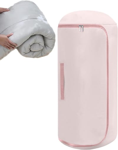 Zelfcompressie Opbergtas - Ruimtebesparende Tas - Reisbagage Organiseren - Zelfcomprimerend - S (50x24 cm) - Roze