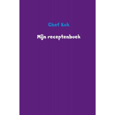 Mijn Receptenboek - Chef Kok