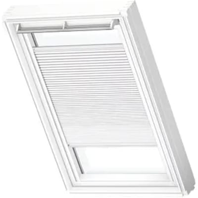 Velux Manueel Verduisterend Plisségordijn Fhc C02 1045swl Wit White Line