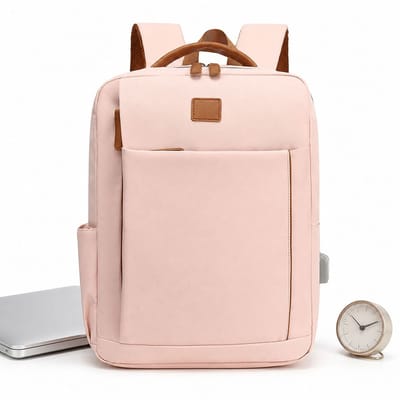 VHV-Lichtgewicht Rugzak - Minimalistische Laptoprugzak voor Werk en School - Ruime Dagrugzak voor Reizen en Woon-werkverkeer - Duurzame Backpack