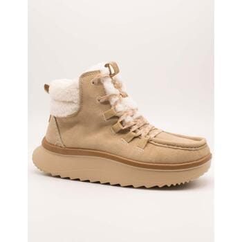 HEYDUDE - Wendy Peak Apres Suede CozStit Dames Boots Tan - Maat 39