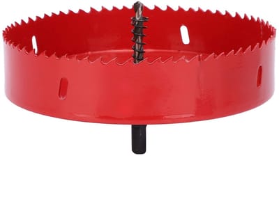 Dailygoods - Gatenzaag Rond - Bi-Metaal Boorgereedschap - Industrieel - Metaal - Precisie - Geschikt voor Professioneel Gebruik - 165mm