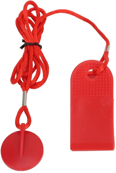 Dailygoods- Loopbandveiligheidsschakelaar Magnetisch - Veiligheidsslot - Automatisch Beveiligingsapparaat - Lichtgewicht - Voor Huishoudelijke/Commerciële Loopbanden - Voorkomt Vallen en Verwondingen