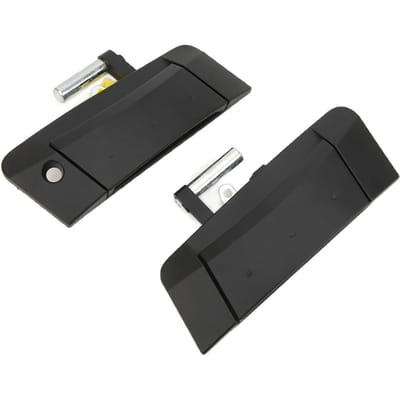 2 stuks Buitendeurhandgreep 80607‑CD00B Zwart Vervanging voor Nissan 350Z 2003‑2009 gray
