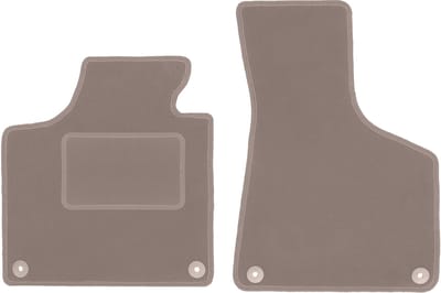 Beige voormatten voor: Audi A3 8P hatchback, sportback, cabrio (2003-2011)