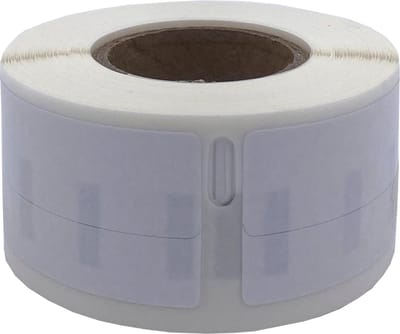 DULA Dymo Compatible labels - Wit - 99017 - S0722460 - Hangmapetiketten - 1 rol - 12 x 50 mm - 220 labels per rol