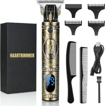 QORA® Trimmer Baard - Trimmer - Bronzen - 21cm x 11cm x 6cm