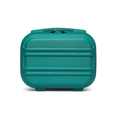 Koffers -Toilettas12 inch-ABS Harde Koffer met TSA Slot-(28x15)cm -Blauw